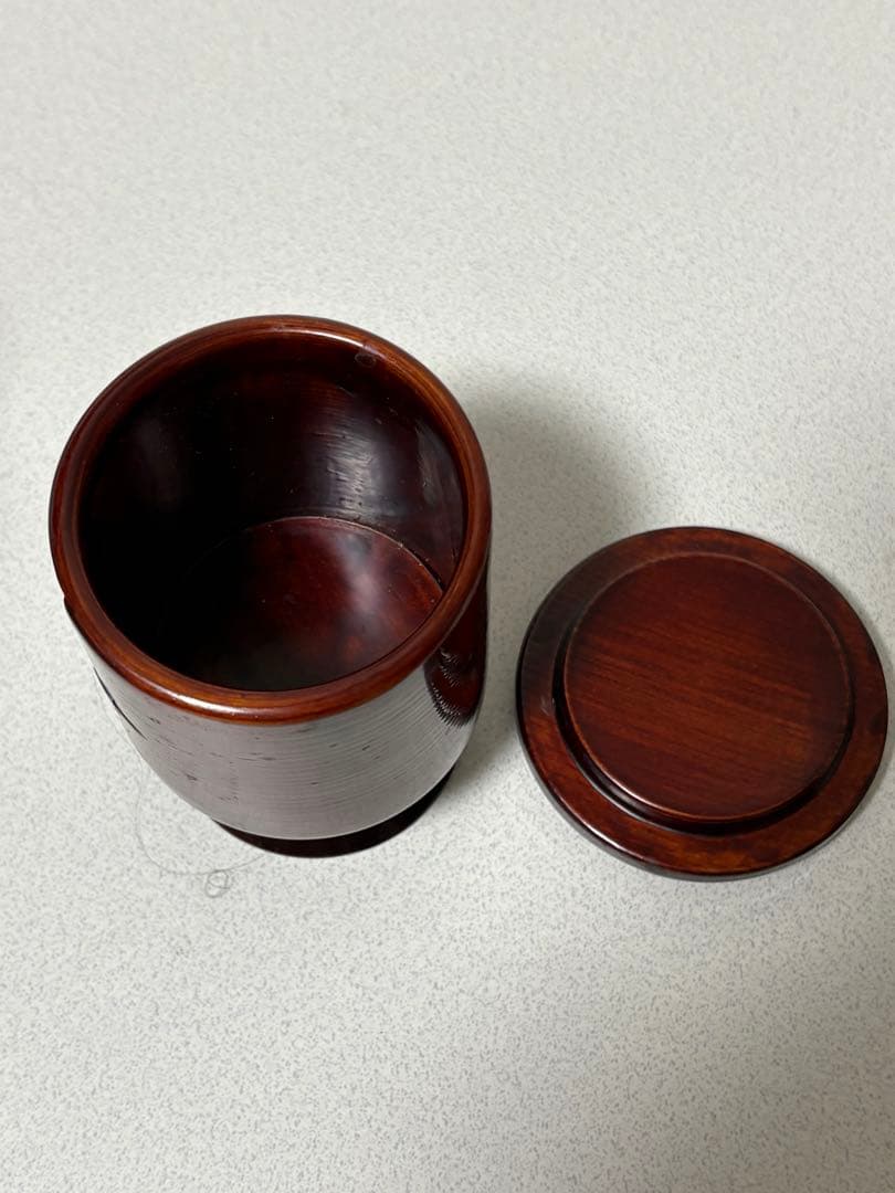 柴田慶信商店 慶信作 秋田杉 曲げわっぱ 湯呑 茶道具シバキ塗り 茶器