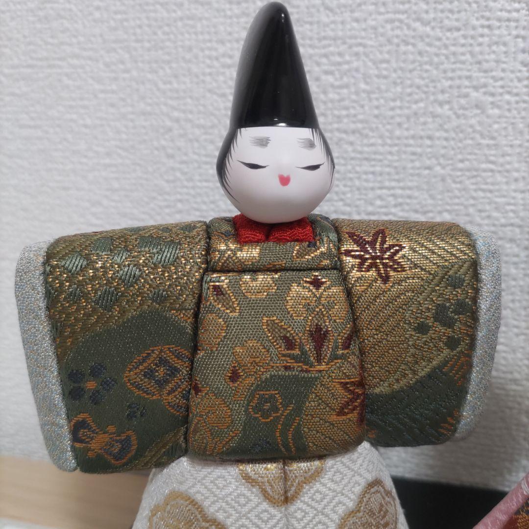 木目込人形　立雛&桜の花❀