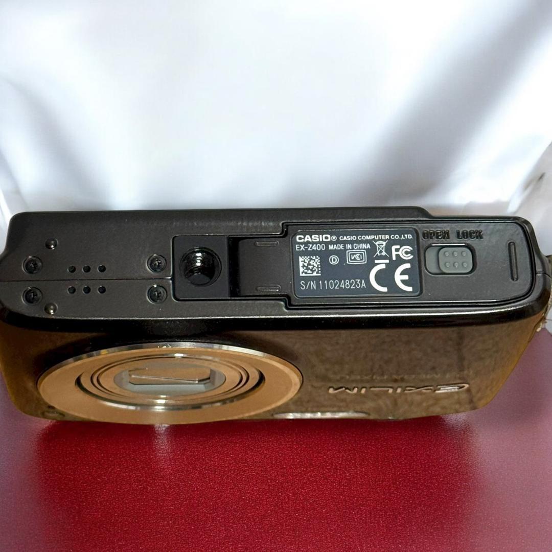 カシオ EX-Z400 BN コンパクトデジタルカメラ EXILIM ZOOM