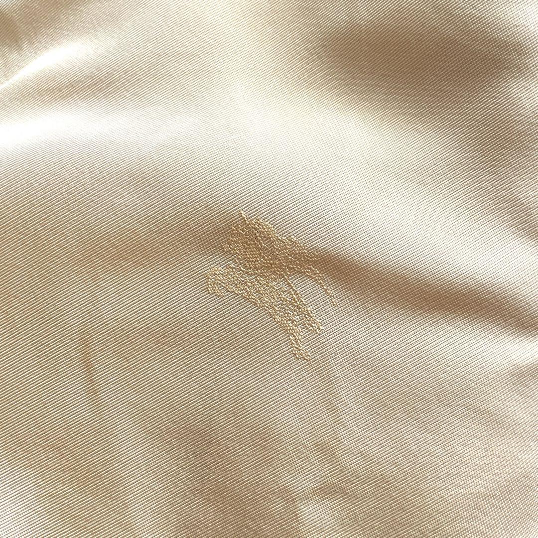 美品 90s Burberry カシミヤ混 ハーフコート 裏地総柄 ベージュ