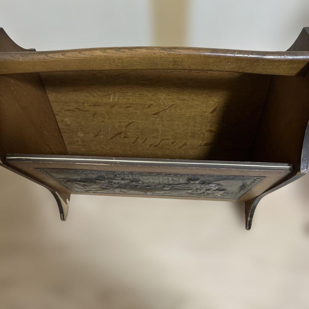 イギリス アンティーク 家具 マガジンラック 1960年頃