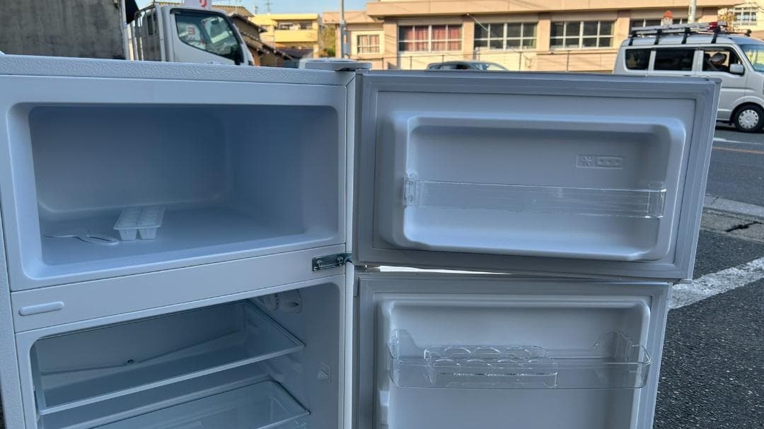 【福岡市限定】冷蔵庫 アイリスオーヤマ 2024年製 87L【安心の3ヶ月保証】