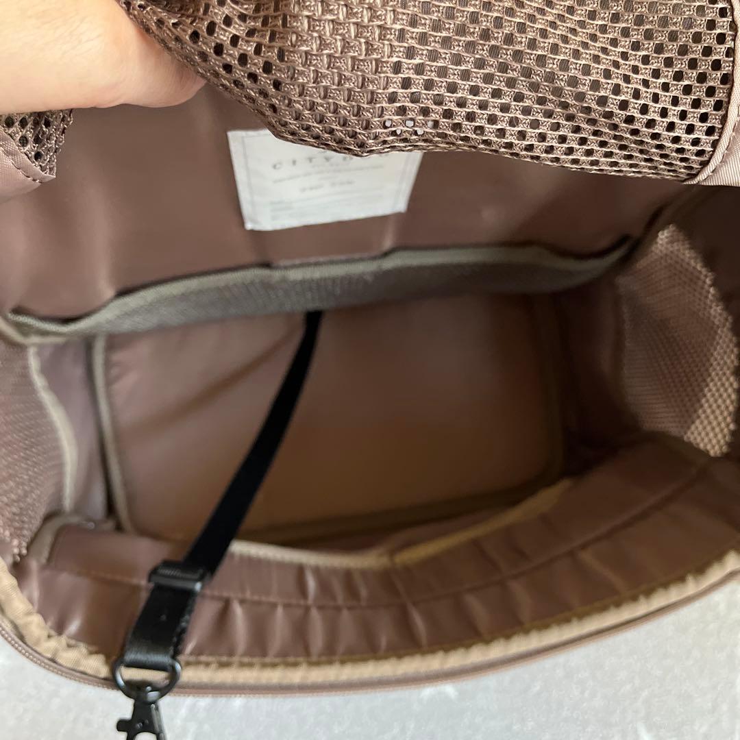 CITYDOG ネオプレーンバックパックキャリー　モカ　R