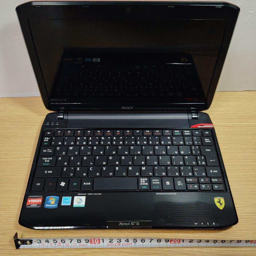値下げ　acerフェラーリ公認ノートパソコン