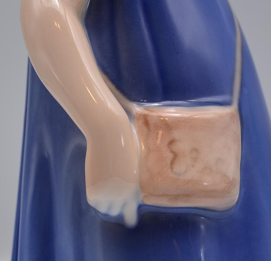 青いドレスの少女　#1574　No.6　★B＆G（ロイヤルコペン）　デンマーク