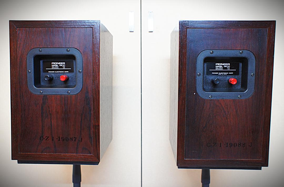 【美品】PIONEERスピーカー CS-X1整備良品スタンド付き