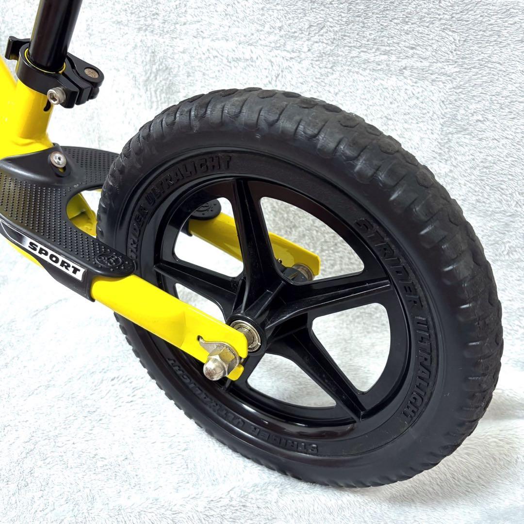 STRIDER スポーツ バランスバイク 12インチ イエロー ストライダー