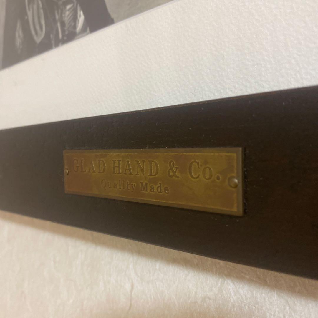 グラッドハンド アートフレーム　写真額装付き