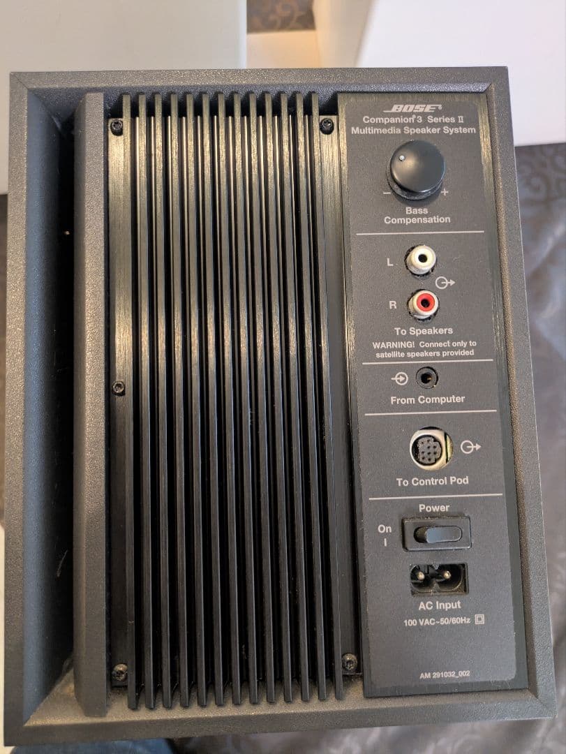 BOSE Companion 3 Series II system スピーカー