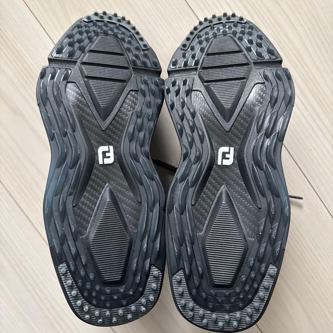 即決価格。プロSLXカーボンfootjoyゴルフシューズ ブラック8w