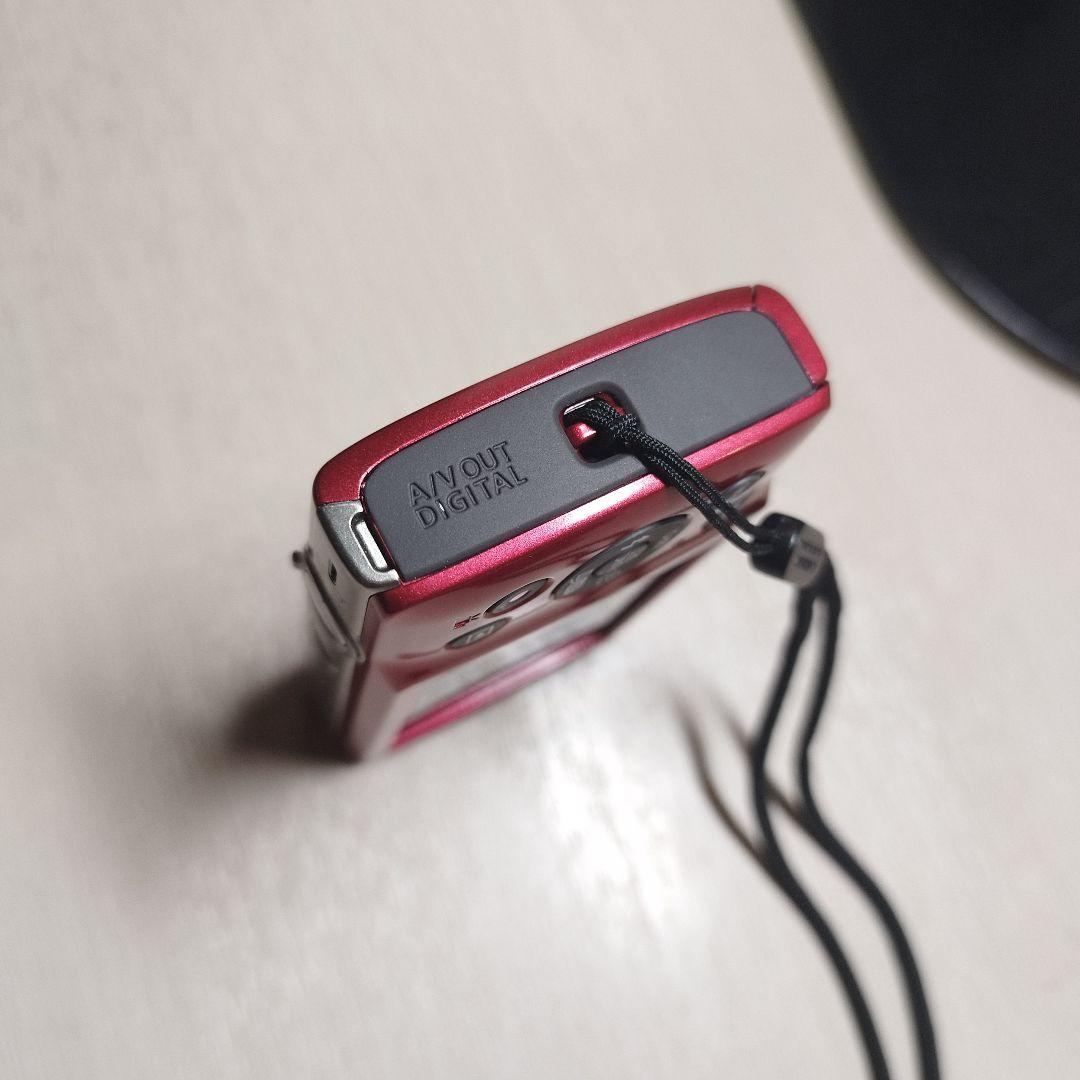 【動作品】Canon キャノン IXY 200 オールドコンデジ レッド