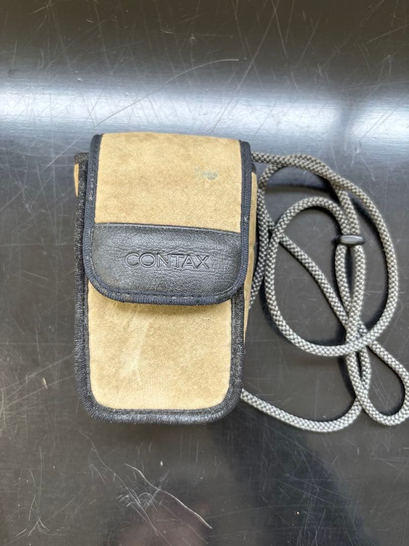 CONTAX Tvs シルバー コンパクトカメラ データバック