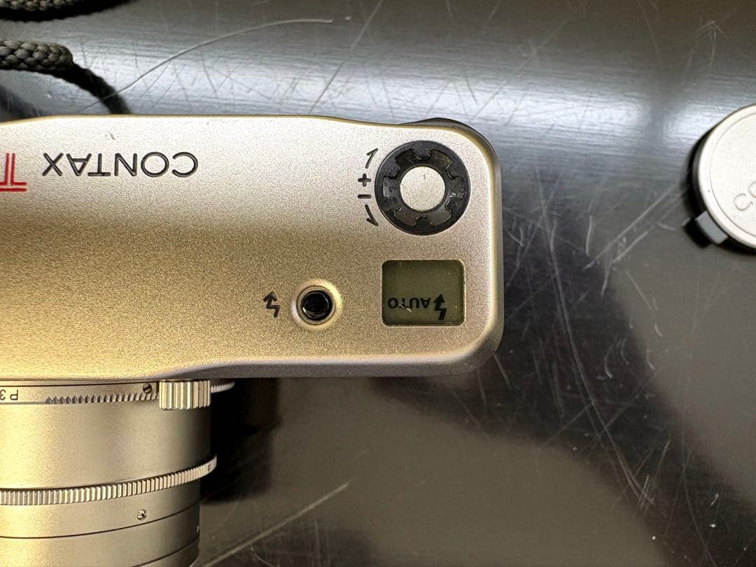 CONTAX Tvs シルバー コンパクトカメラ データバック