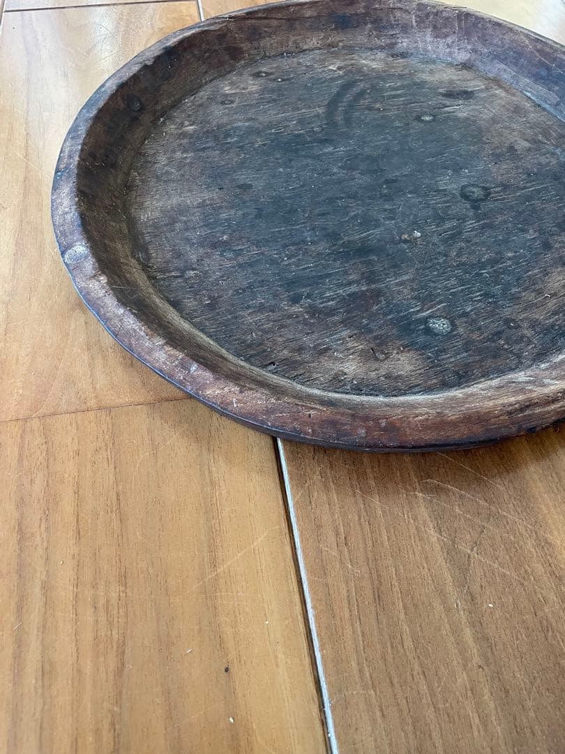 お盆　古道具　白日　アンティーク