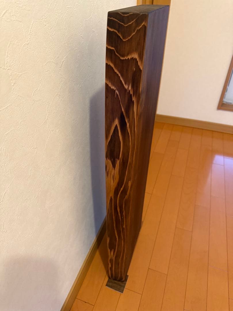天然杉一枚板ベンチやラックなどワトコオイルダークウォルナット仕上げ‼️