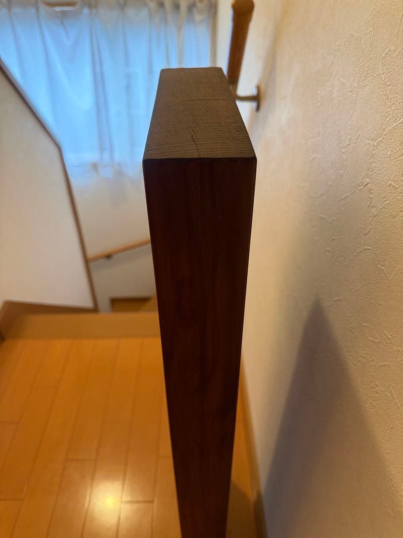 天然杉一枚板ベンチやラックなどワトコオイルダークウォルナット仕上げ‼️