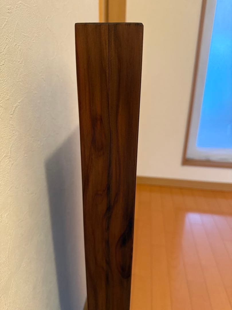 天然杉一枚板ベンチやラックなどワトコオイルダークウォルナット仕上げ‼️