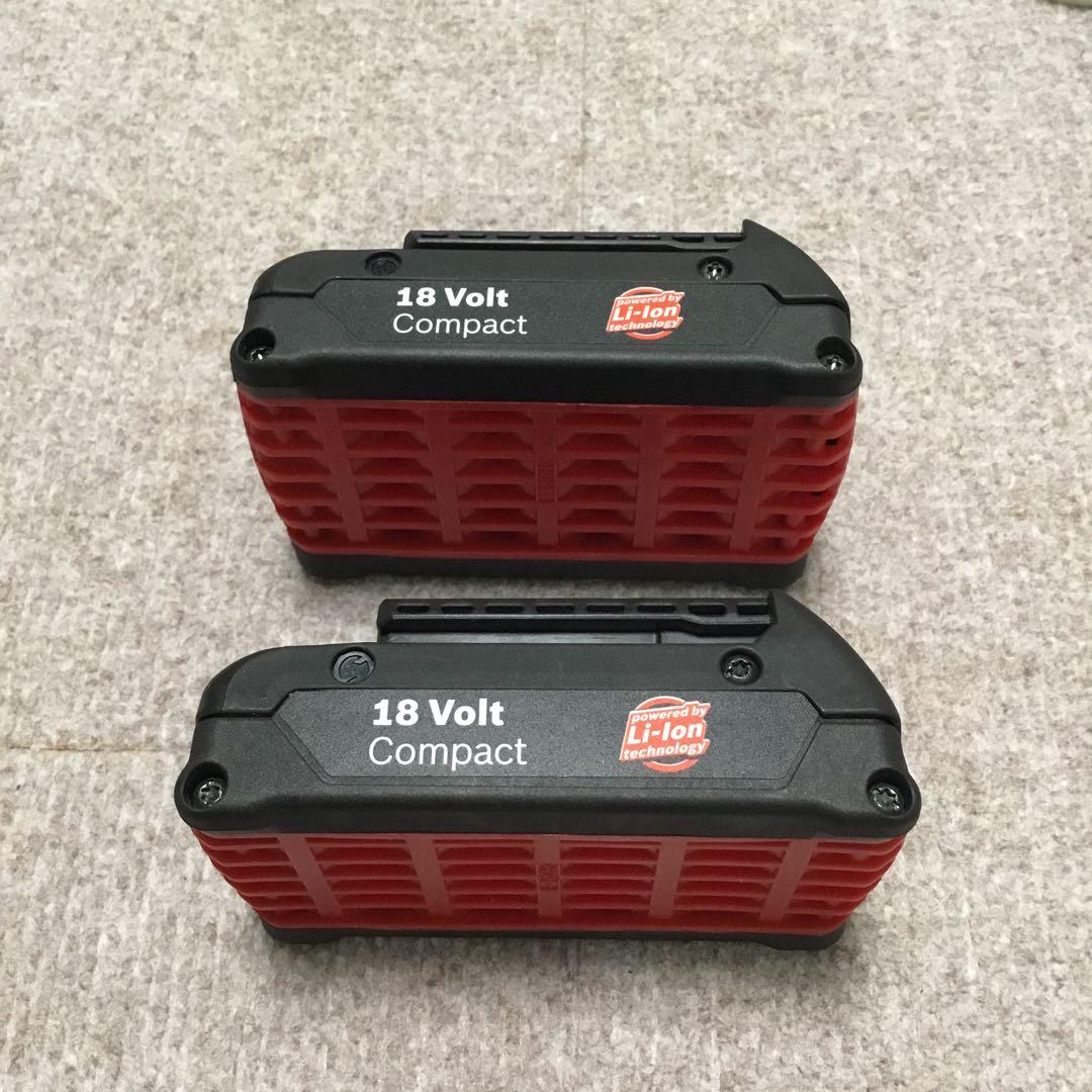 BOSCH 18V クリーナー GAS18V-LIH 純正バッテリー2個付き