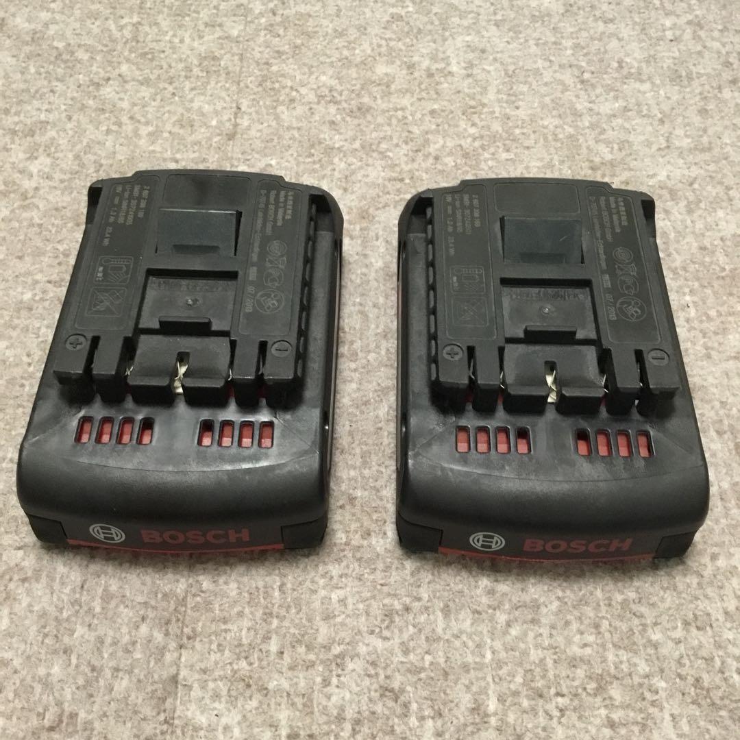 BOSCH 18V クリーナー GAS18V-LIH 純正バッテリー2個付き