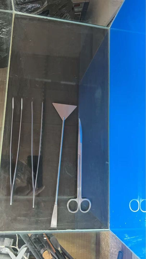 引き取り限定⇒ADAガラス水槽60-45-30 水槽台セット