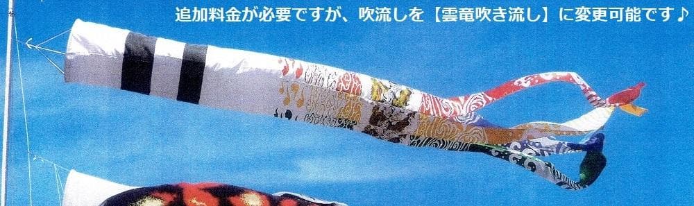 HM♪雲龍吹流し変更！●新品 黄金旭鯉 ６m６点セット 徳永鯉のぼり●
