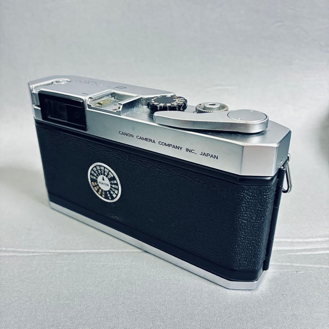 試写作例付　canon p 露出計付　50mm f1.8