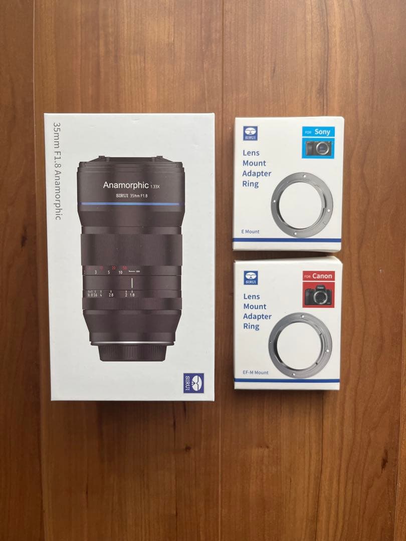 SIRUI 35mm F1.8 1.33× Anamorphic M4/3レンズ