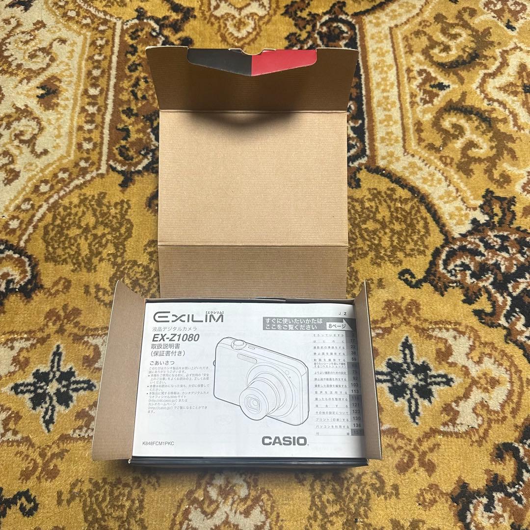 【新品未使用】CASIO EXILIM EX-Z1080 付属品完備