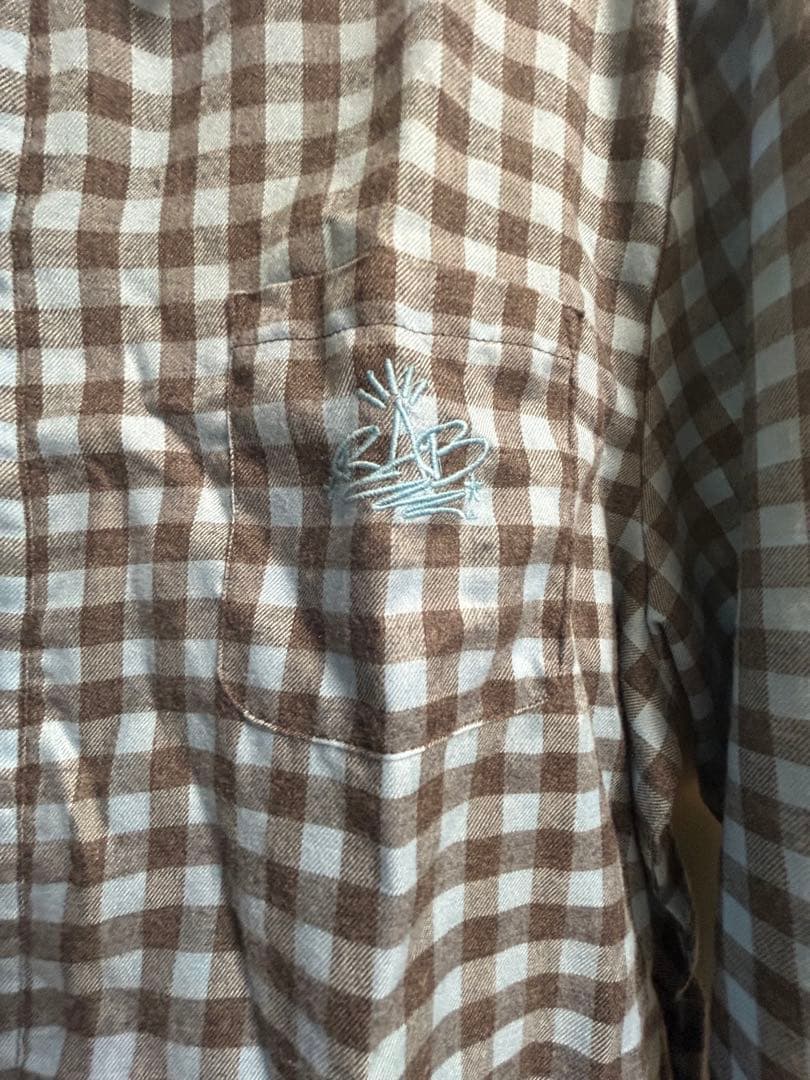 RAB とぅーし　長袖チェックシャツ