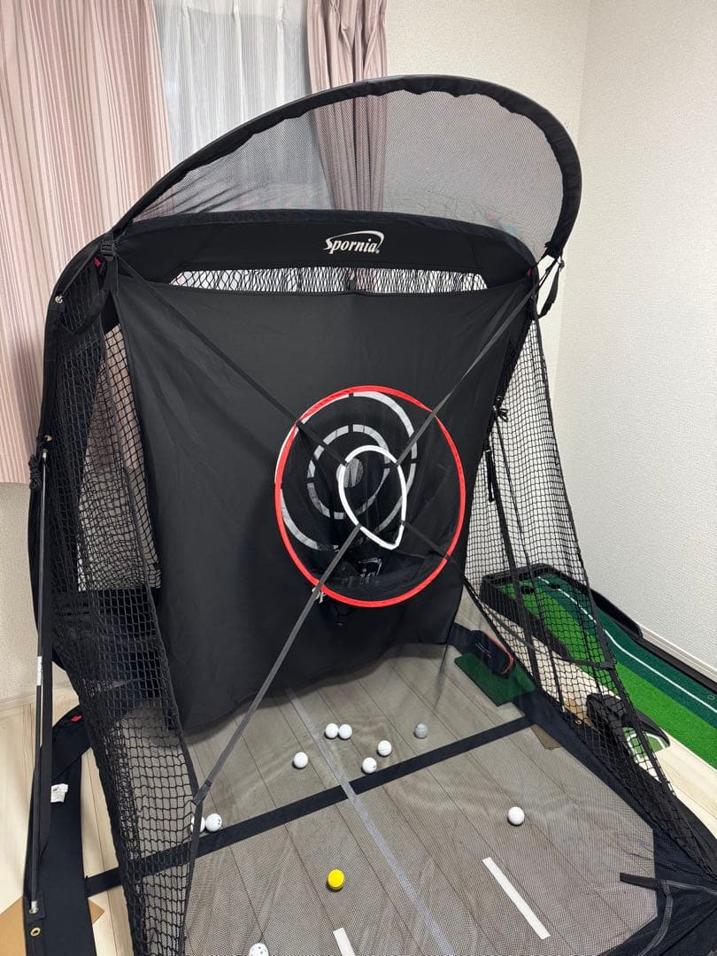 Spornia ゴルフ練習ネット コンパクトサイズ