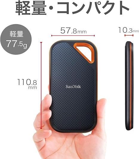 【新品・未開封】SanDisk SDSSDE81-4T00-GH25 4TB