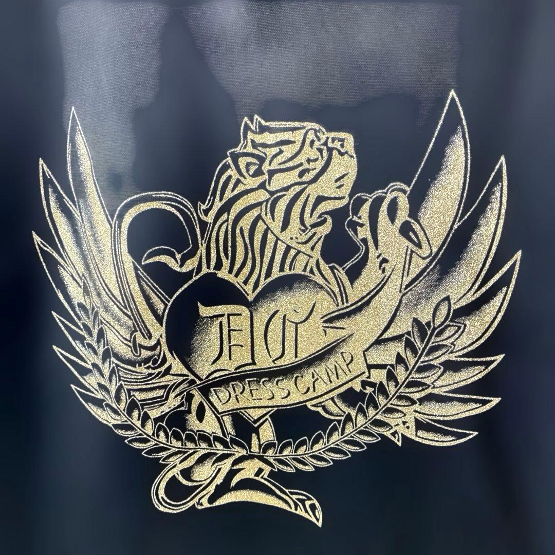 チャンピオン dress camp コラボ ドレスキャンプ セットアップ 黒金