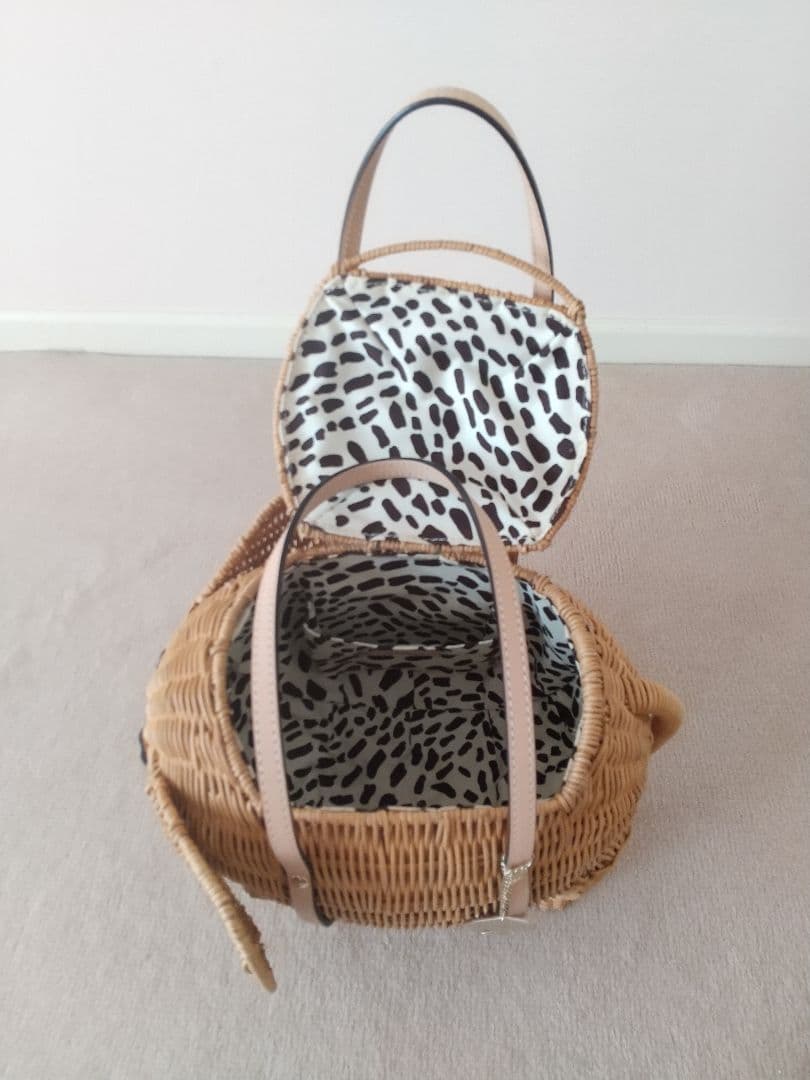 ケイト・スペード かごバッグ