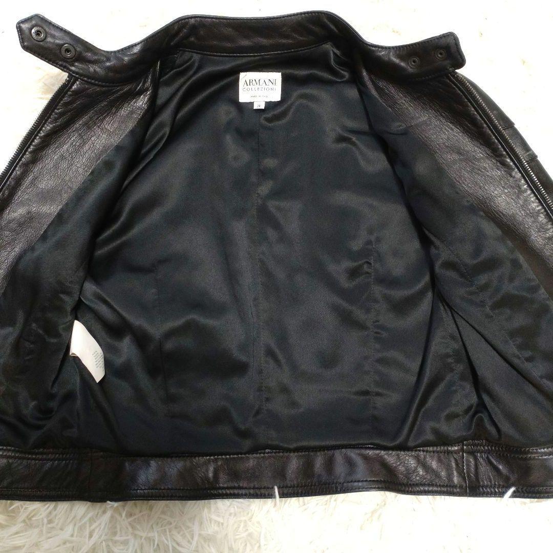 ARMANI COLLEZIONI アルマーニコレツォーニ　ライダース　38