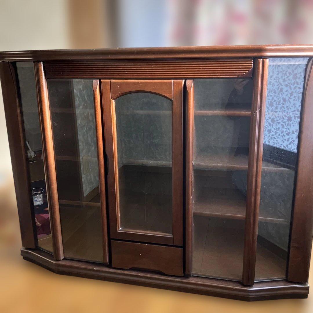 【あらぴー様】キャビネット　飾り棚　扉　レトロ　昭和　たのメル便