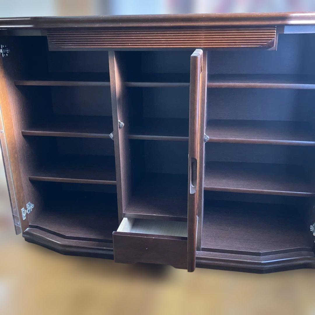 【あらぴー様】キャビネット　飾り棚　扉　レトロ　昭和　たのメル便