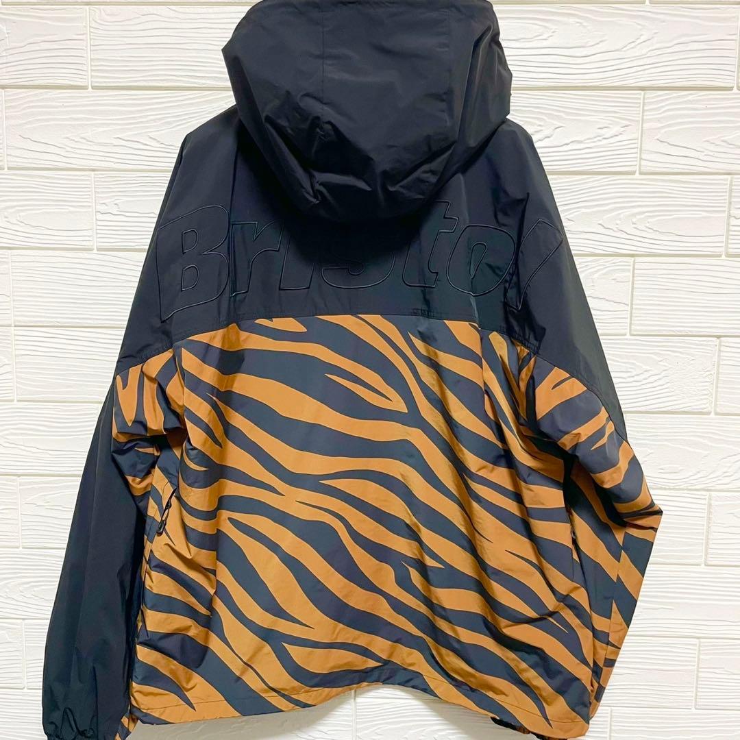 美品 FC.Real ブリストル FCRB 23AW アノラックパーカー ゼブラ