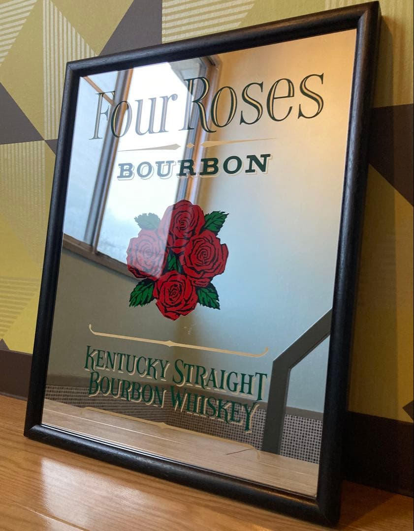 アンティーク パブミラー 看板 壁掛け レトロ フレーム 鏡 アメリカン 雑貨