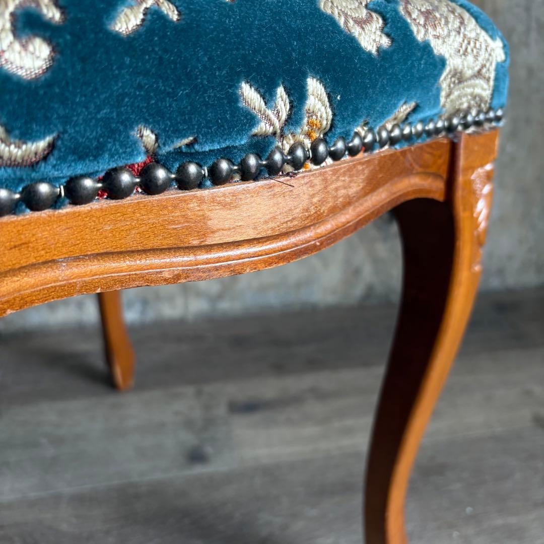 クラシック　猫脚スツール　ヴィンテージ レトロ