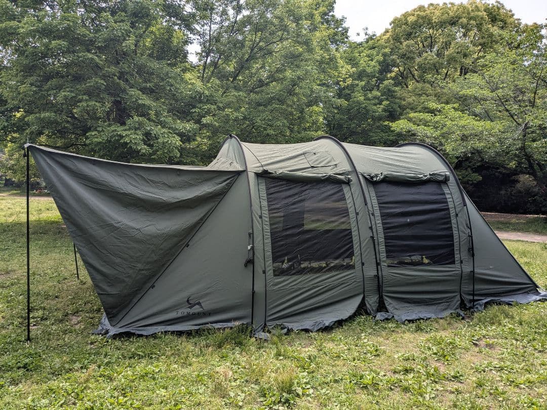 TOMOUNT TCトンネルテント　ツールームテント 2-4人用　TC素材