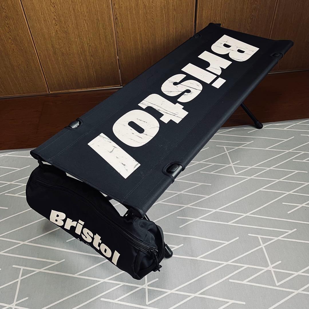 FCRB✖️HELINOX EMBLEM FOLDING BENCH／ブラック