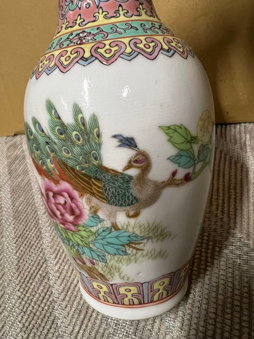 時代　中国　景徳鎮製　花瓶