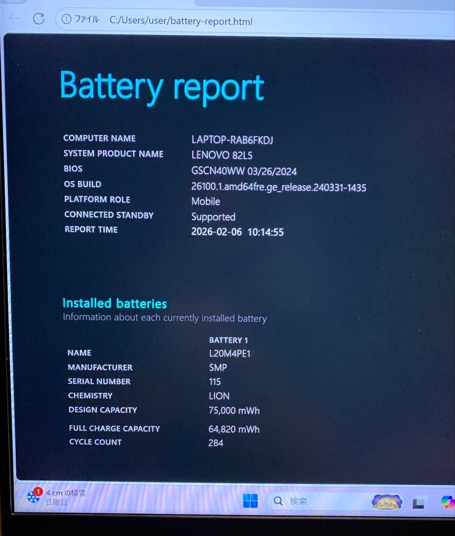 Lenovo IdeaPad 5 Pro★ゲーミング★Ryzen7 5800H★
