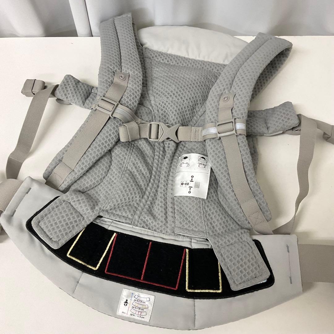 ☆エルゴベビー☆オムニ ブリーズ メッシュ パールグレー