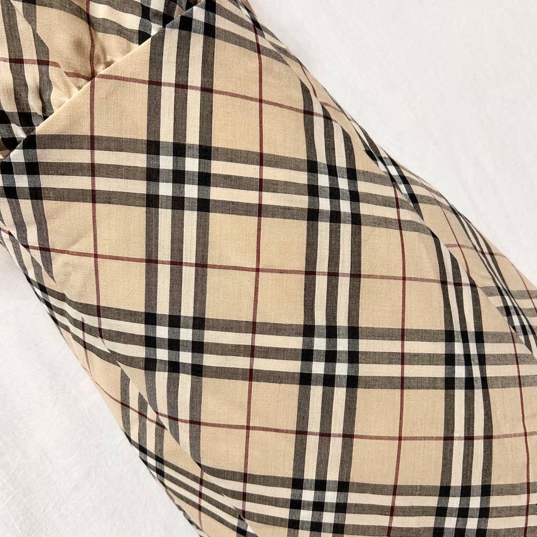 美品 バーバリーブルーレーベル ワンピース ノバチェック ひざ丈 おしゃれ 36