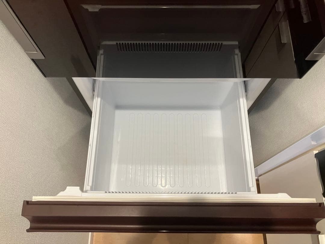 【SHARP】冷蔵庫356L グラデーションレッド【両開き】