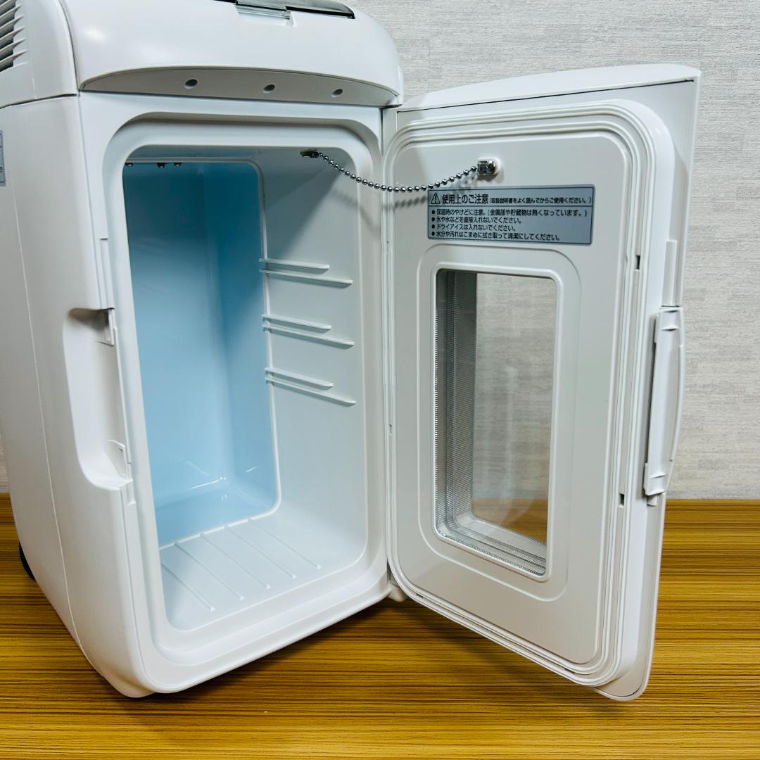 【美品】ツインバード 2電源式ポータブル 保冷保温庫 13L HR-EB07W