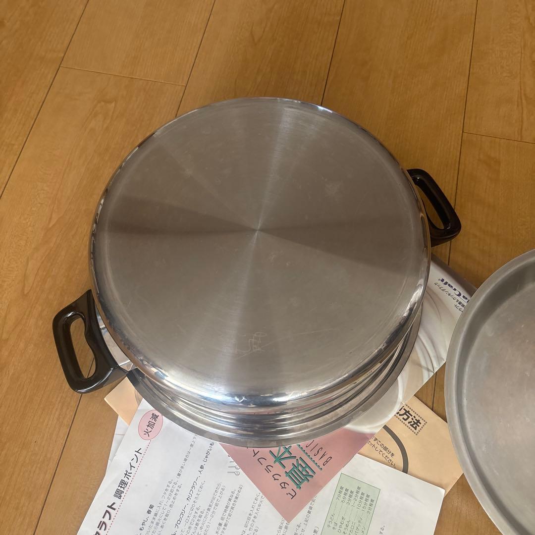 ビタクラフト　ニューマジックシール　両手鍋　9層