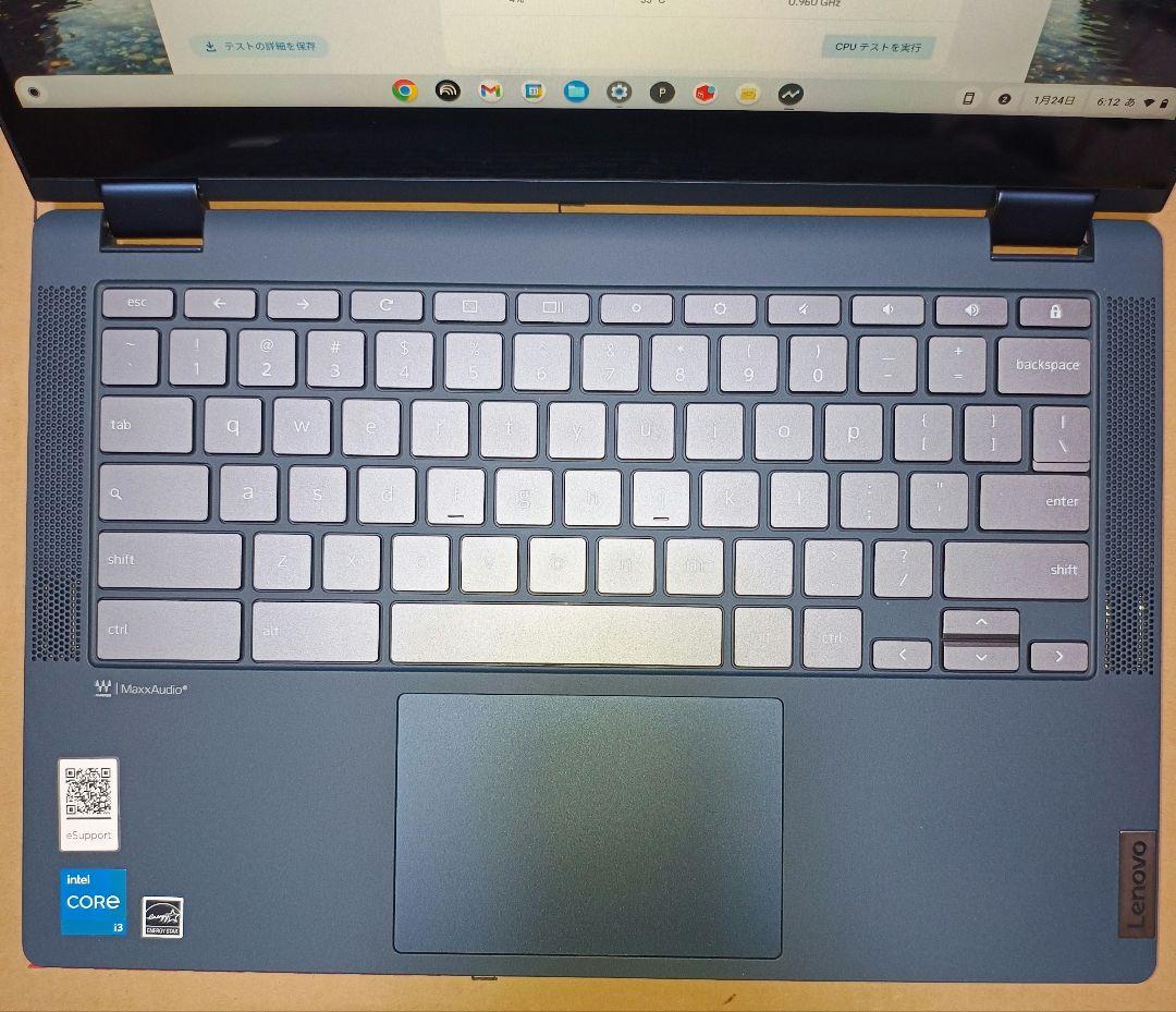 Chromebook本体 Lenovo IP Flex 5 13ITL6 core-i3-1115G4