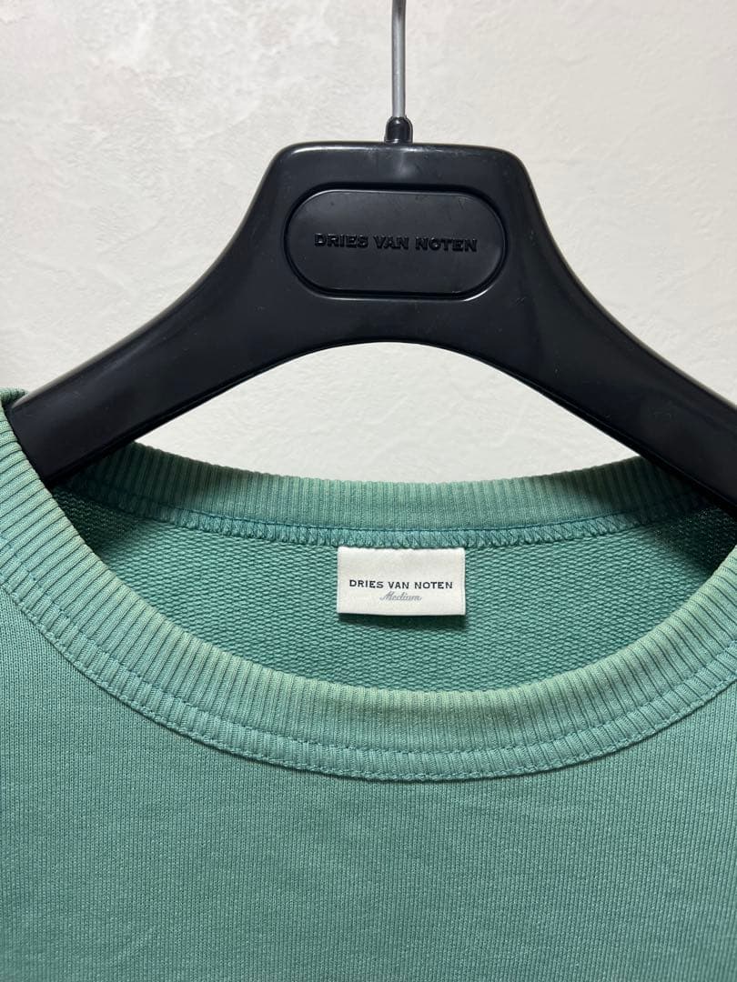 DRIES VAN NOTEN ミントグリーン スウェット